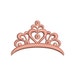 SALE!! Princess Crown Embroidery Design Machine Embroidery Design 7 Size - INSTANT DOWNLOAD