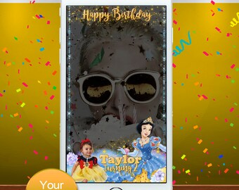 Snow White filter,princess filter,princess snapchat,disney geofilter,disney princess,Snow White ,Snow White invite,Snow White party,geofilte