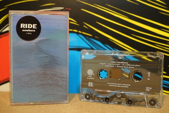 Nowhere by Ride Vintage Cassette Tape