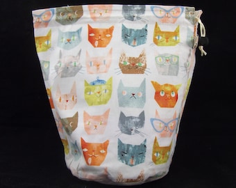 R/M/S/W Clever Cats project bag
