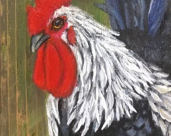 Rooster, Original Art
