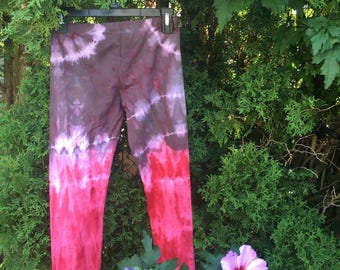 Hand Dyed ORGANIC leggings Made in the USA