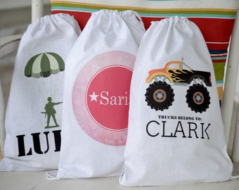 Drawstring Toy Bags - Personalized - Gift Bag - Star Wars Monster Truck