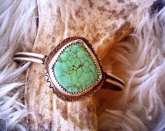 Green Hubei Turquoise Bracelet