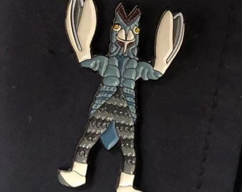 Baltan enamel pin