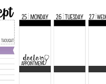 Doctor Appointment Planner Stickers