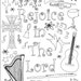 bible verse coloring pages set of 5 instant download