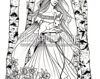 Wheel of the Year - Ostara Art Print