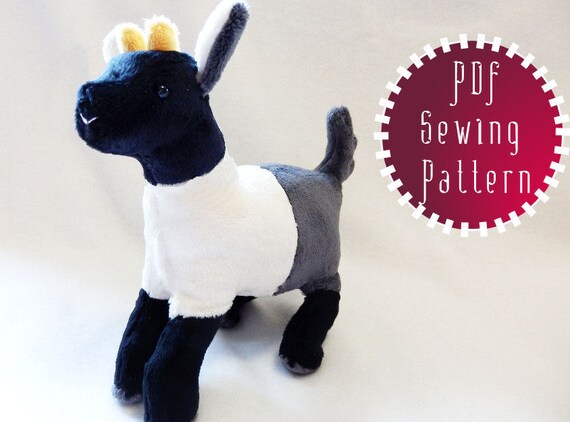 stuffed goat pattern