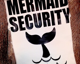 Mermaid Security Shirt Mens & Boys