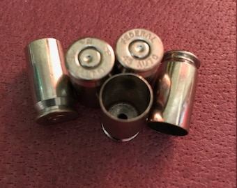 Reloading Brass, .45 ACP Nickel (100-500) ct. Cleaned and Polished