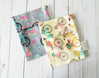 Reusable sandwich bags - set of reusable snack bags - reusable lunch bags - reusable snack pouches - snack bag set - snack baggies