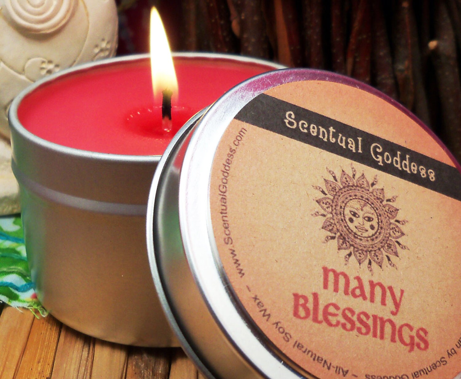 MANY BLESSINGS CANDLE All Purpose Blessing Candle For