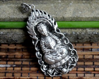 SilverTibetan Pendant