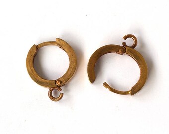 1 SET Leverback Earring Ringlet Leverbacks Earring Findings Lever Back Ear Hoop Unique Beads Craft Supplies Jewelry Findings Latch Back Hoop