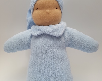 Waldorf style cuddling doll 8 inch / 21 cm, pocketdoll, doll, cuddling doll, waldorf inspired cuddling doll, pocket doll