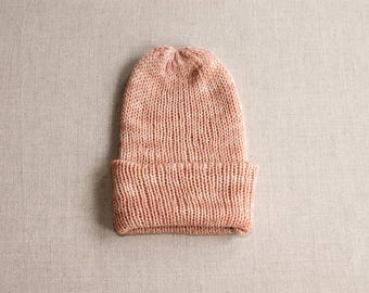 Cashmere & Merino Beanie in Moonstone