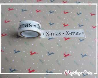 Washi tape Christmas X - mas masking tape tape life crafting Scrapbooking card making Project