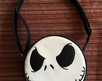 Burton Purse,Burton Accessory,Jack Face,Nightmare Purse,Burton Collectible,Goth Purse,Goth Accessory,Disney Purse,Disney Handbag,Tim Burton
