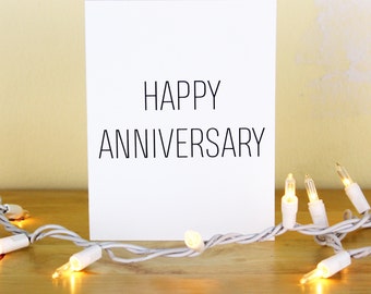 Happy Anniversary Greeting Card