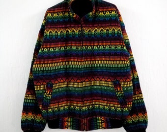 Vintage Coogi Style Bomber Jacket
