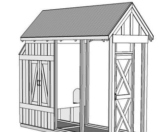 Chicken Coop (Spring Coop) Easy to Follow Plans