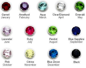 Tiny 2mm Birthstone stud Earrings ( available in 14 colors) , tiny Stud earrings, Simple Earrings, Cute Earrings, Dainty, Minimalist, Baby