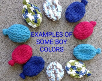 Set of 10 Environmentally Safe Reusable Water Balloons Boy and Girl Colors Available