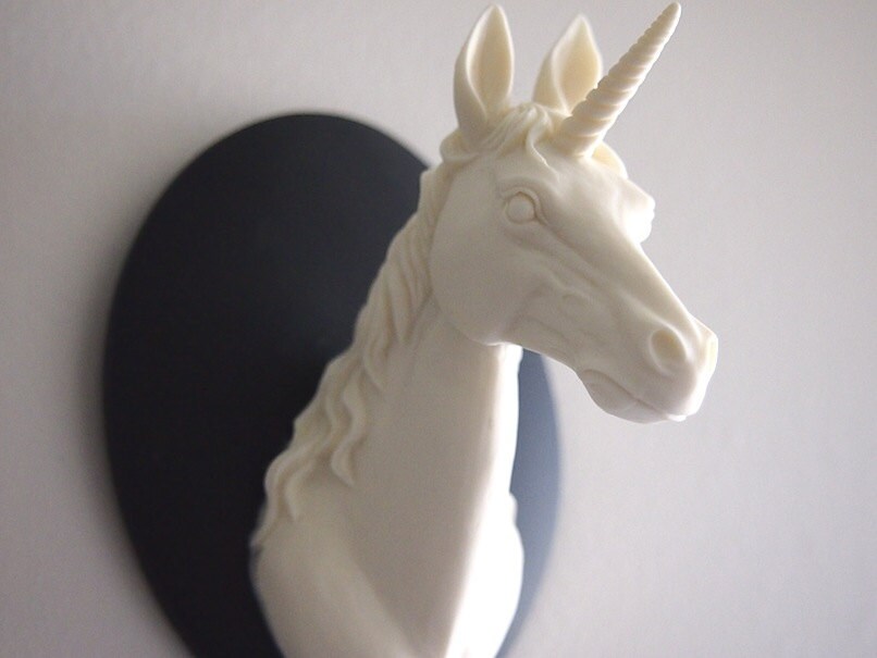 Unicorn Head Wall Mount Best 2018 Unicorn Head Hanging Wall Mount Contemporary Holder Sculpture Art