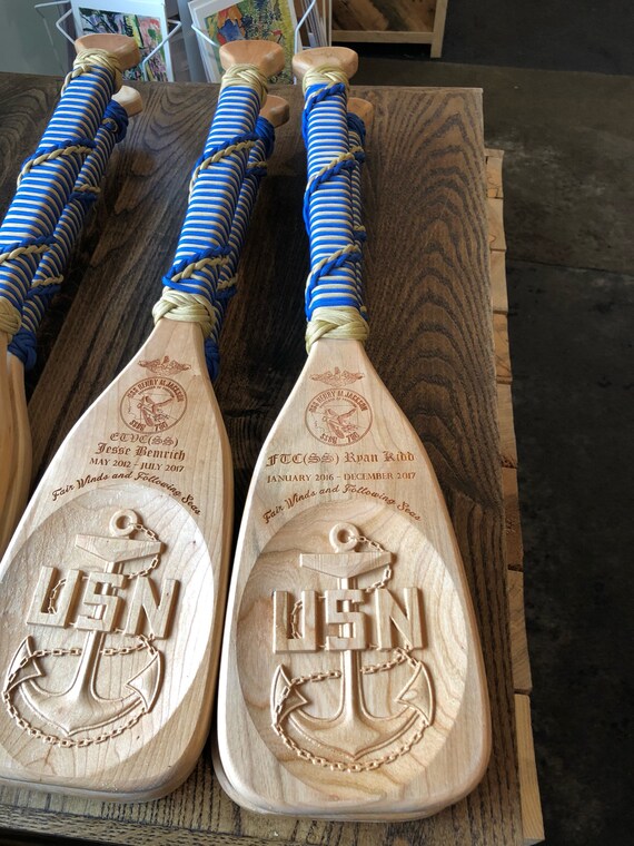 Navy Chief Award Paddle Going Away Gift Transfer Gift US