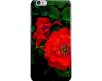 Vibrant Red Flowers | iPhone Case