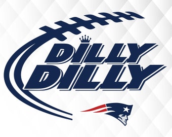 Dilly Dilly New England Patriots svg,dxf,png/Dilly Dilly New England Patriots clipart