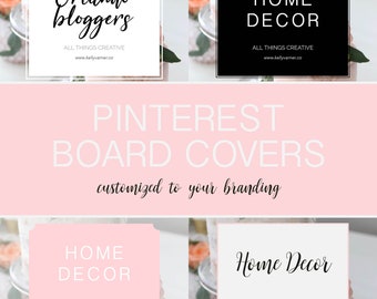 Custom Pinterest Board Covers