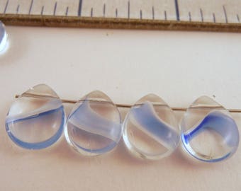 Handmade glass Drop Beads 6