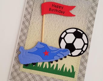 sports birthday card football birthday card little boy