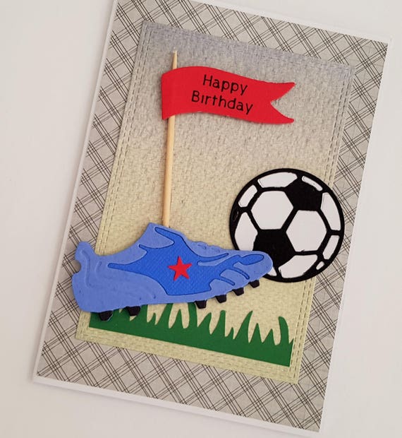 Soccer Birthday Card Boys Soccer Card Sports Birthday Card