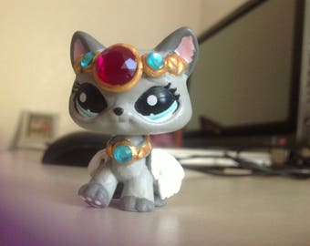 Custom LPS Angel Princess Cat