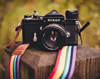 Rainbow Camera Strap