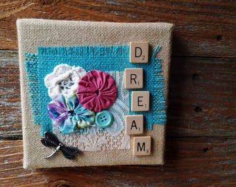 Dream Mixed Media Collage