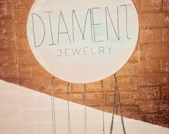 Diament jewelry display