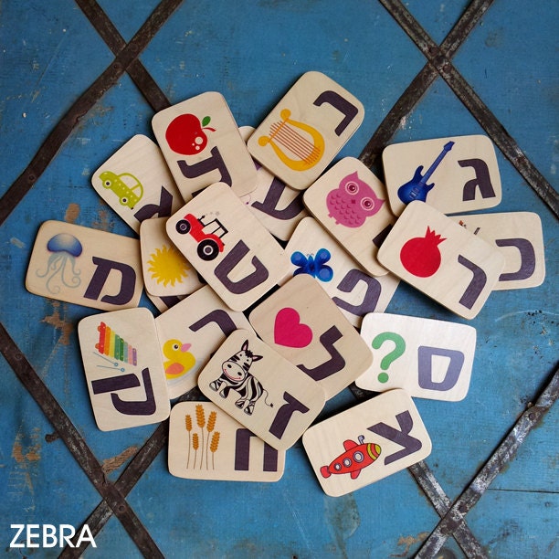 Hebrew AlphabetAlef BetFlash CardsBack To