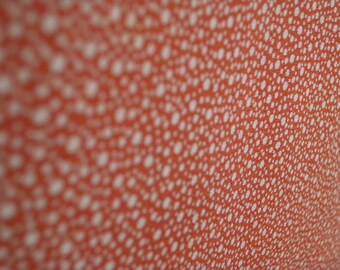 Vintage kimono S331, red brown silk