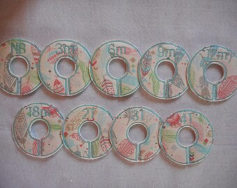feather closet divider set