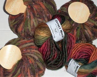 5 Bulky Chunky Fall Colors Yarn