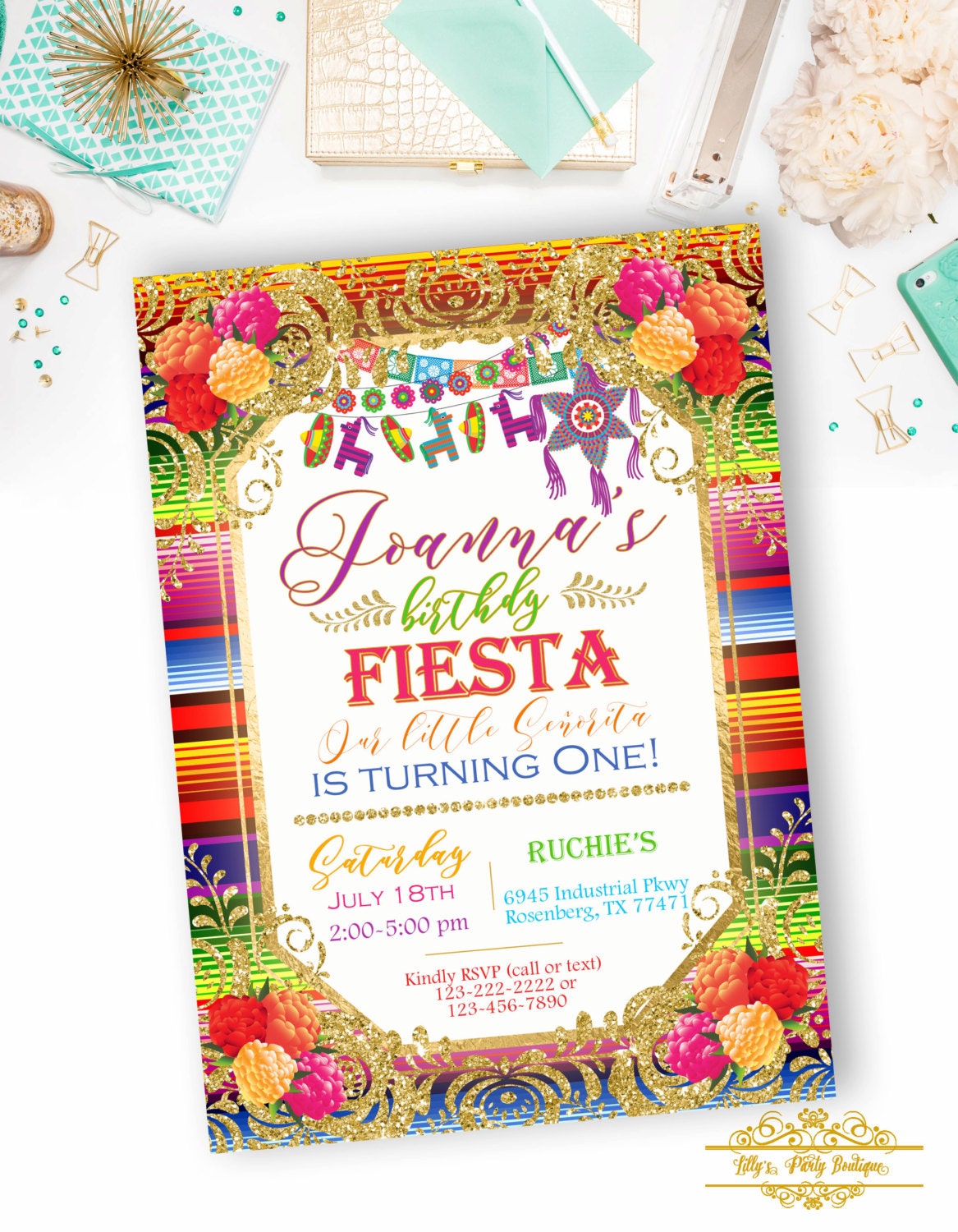 Fiesta Party Invitations 10