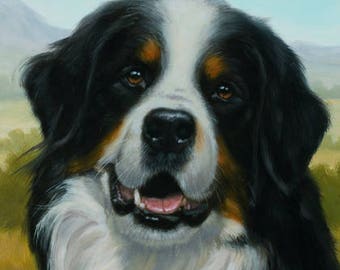 Bernese Mountain Dog Garden Flags