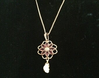 Vintage Lavalier Style Necklace