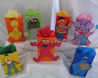 Sesame Street Party Centerpieces