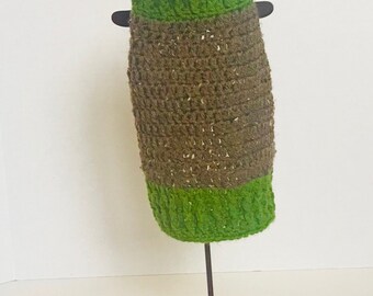 Handmade Crochet Dog Sweater/Dog Sweater/Puppy Clothes/Small Dog Clothes/Crochet