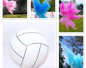 Gender Reveal Volleyball 6.25 inch - Gender Reveal Volleyball Gender Reveal Ideas Gender Reveal Volleyball
